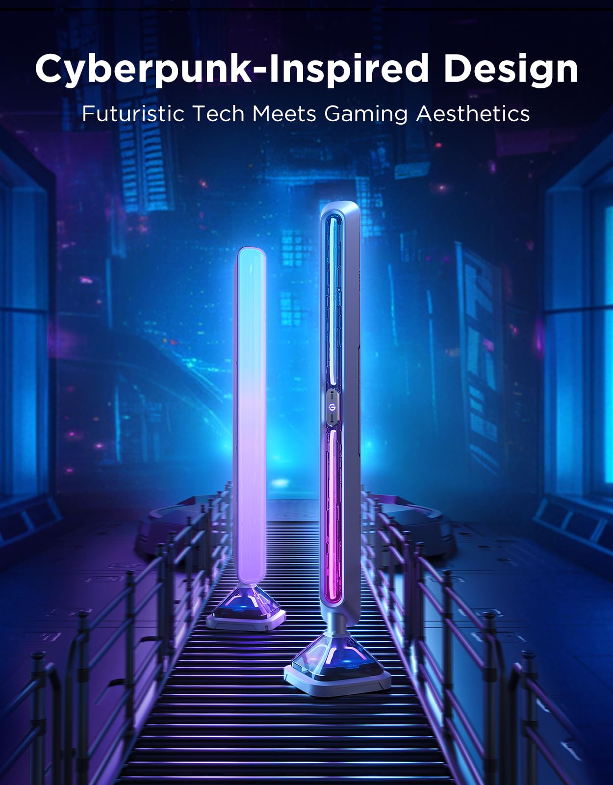 Smart RGBIC Gaming Light Bars