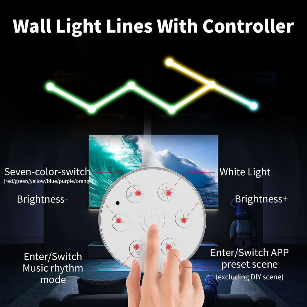 Modular RGB Wall Light Kit