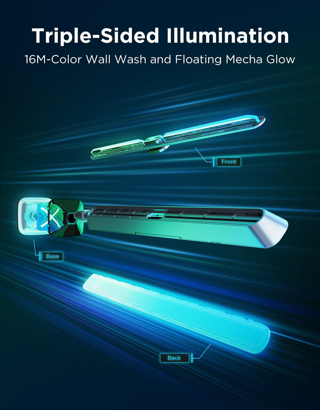 Smart RGBIC Gaming Light Bars