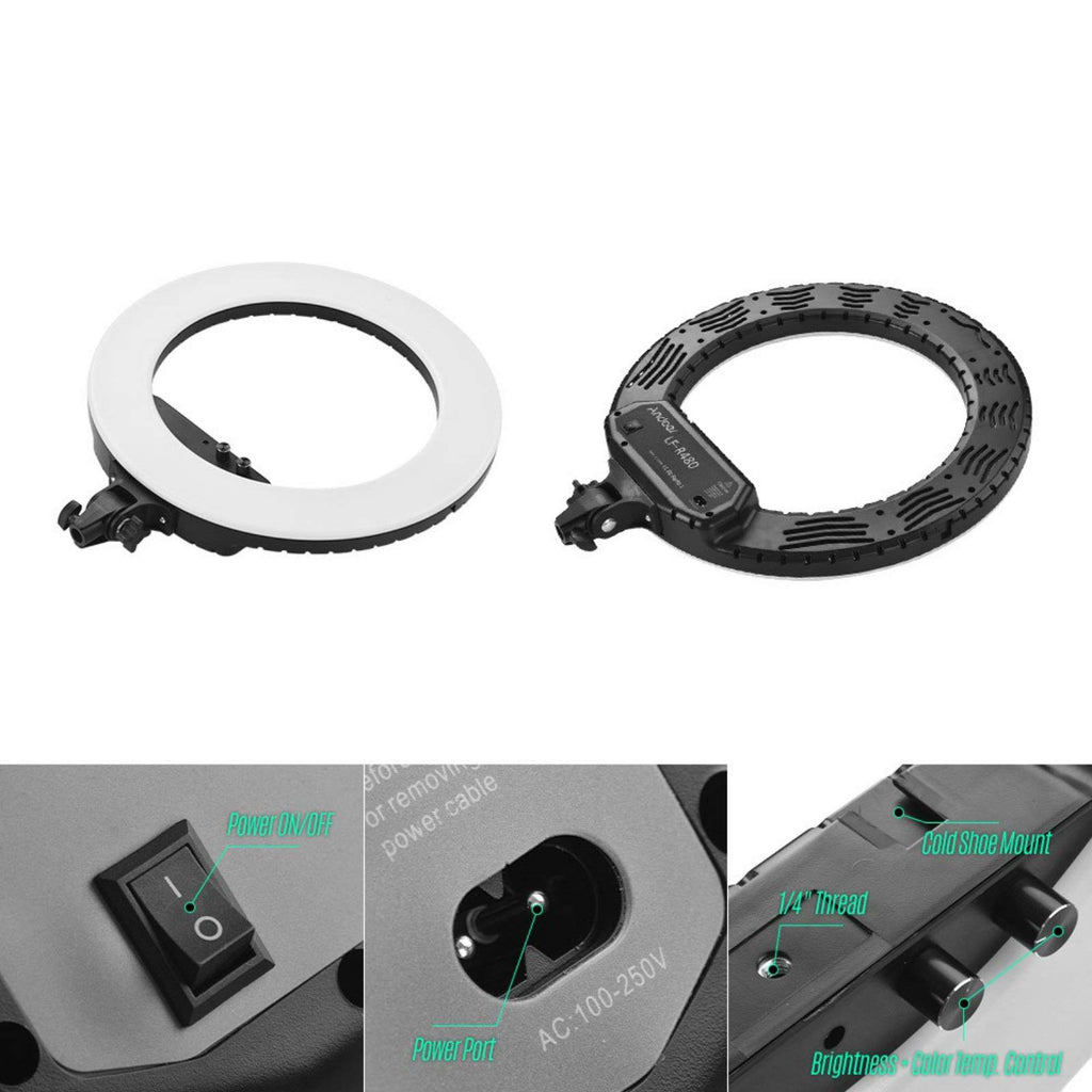 18-Inch Bi-Color Ring Light