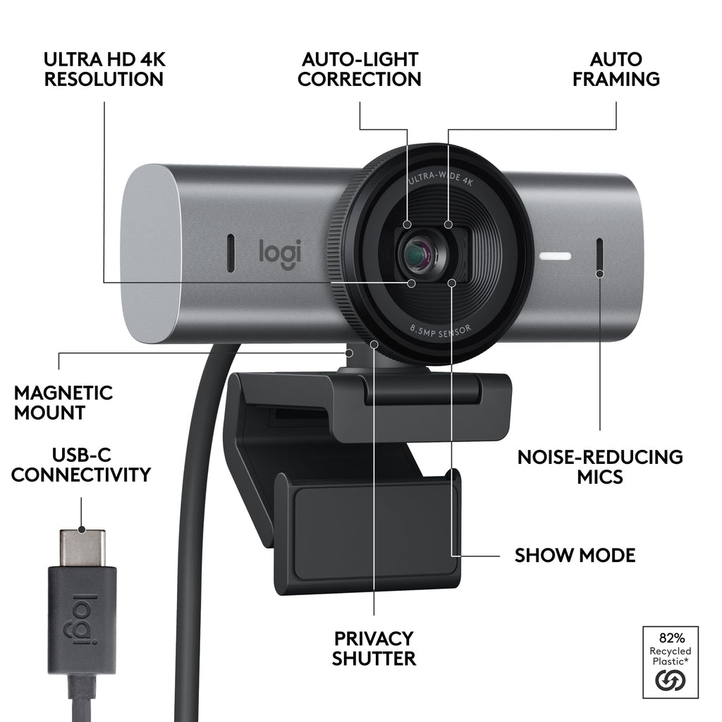 4K Streaming Webcam 4-Pack