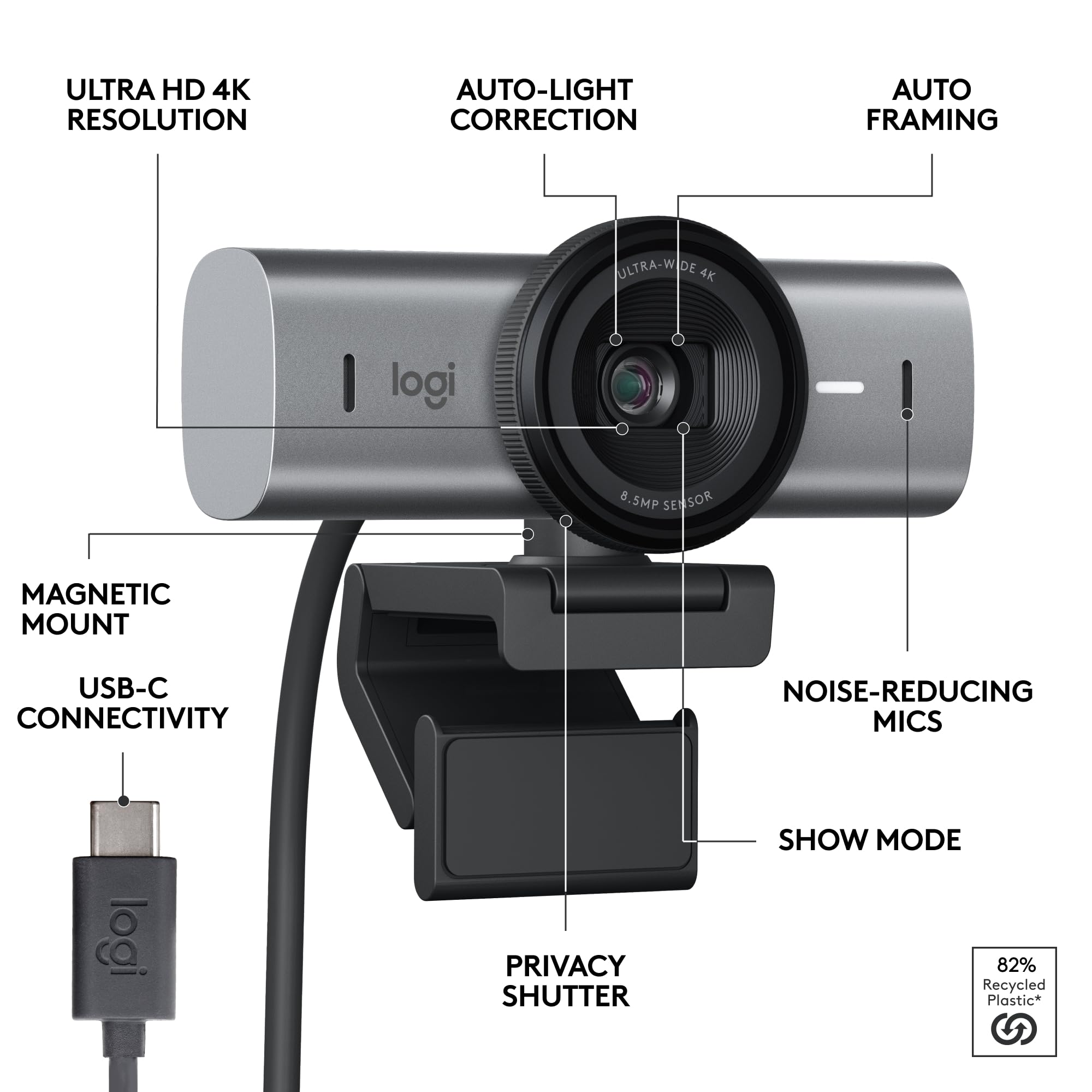 4K Streaming Webcam 4-Pack