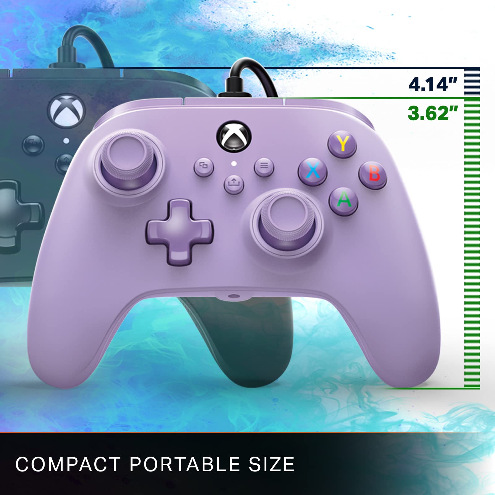 Nano Enhanced Wired Gaming Controller – Lilac