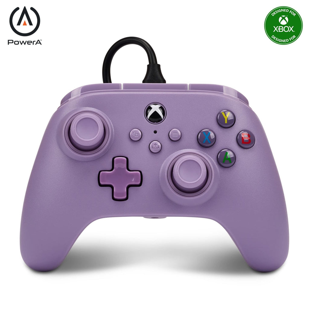 Nano Enhanced Wired Gaming Controller – Lilac