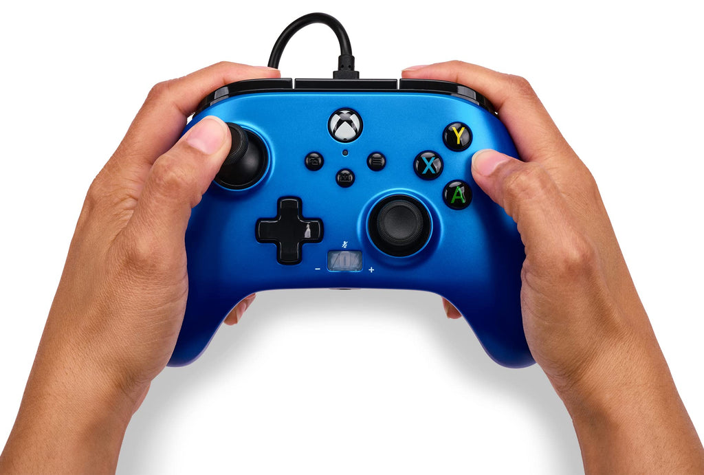 Enhanced Wired Gaming Controller – Sapphire Fade